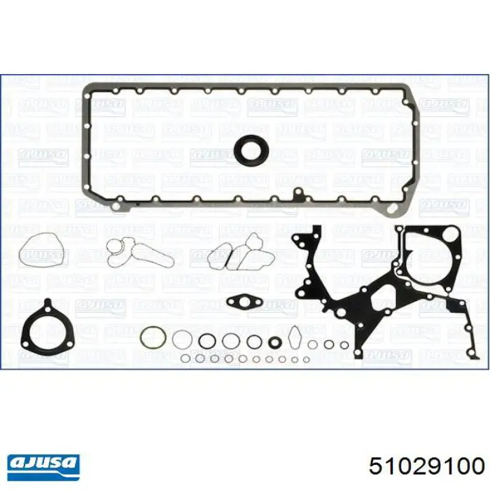 Kit de vedantes de motor completo BMW X3  E83