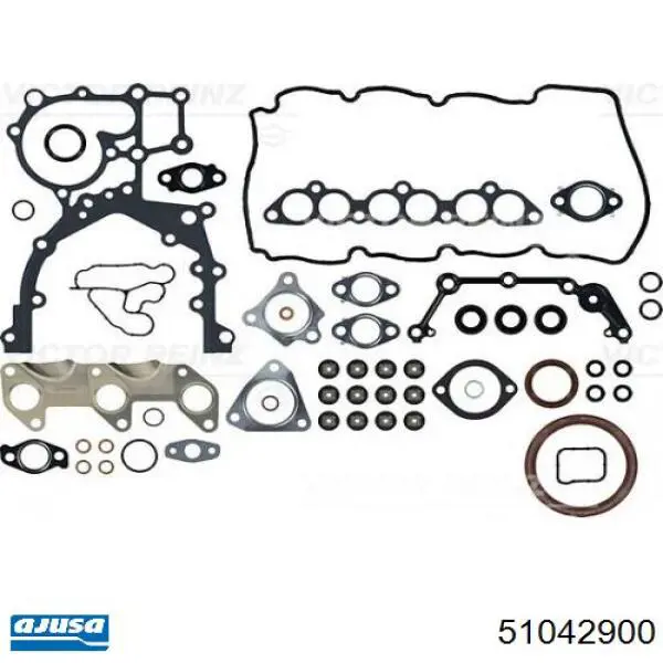 51042900 Ajusa kit de vedantes de motor completo