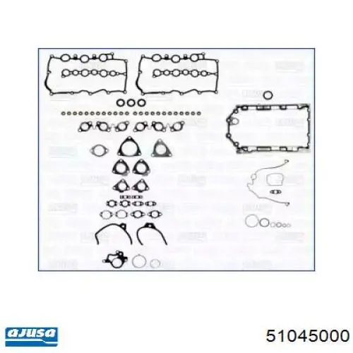 Комплект прокладок на двигатель на Land Rover Range Rover IV L405