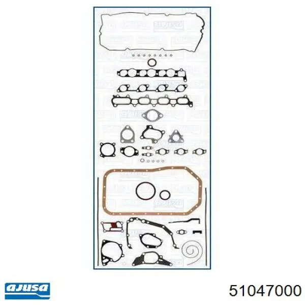 51047000 Ajusa kit de vedantes de motor completo