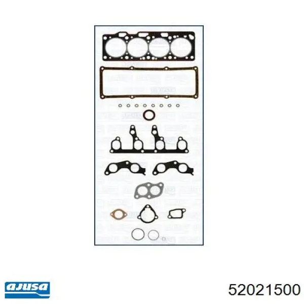 Верхний комплект прокладок двигателя 52021500 Ajusa