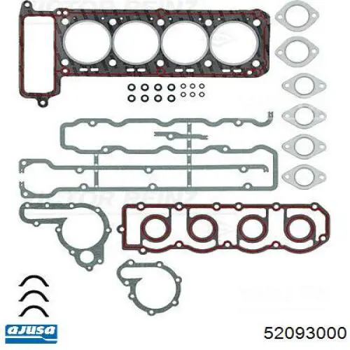 60777054 Fiat/Alfa/Lancia комплект прокладок двигателя верхний