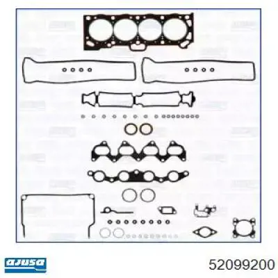 Верхний комплект прокладок двигателя 52099200 Ajusa