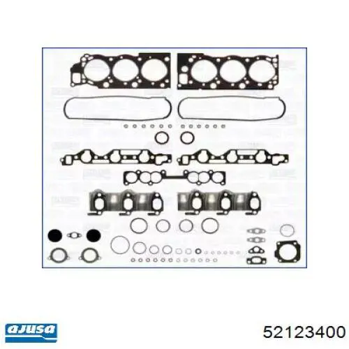 Верхний комплект прокладок двигателя 52123400 Ajusa