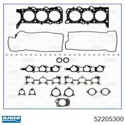Верхний комплект прокладок двигателя 52205300 Ajusa