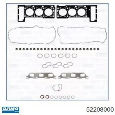 Верхний комплект прокладок двигателя HS54230A Mahle Original