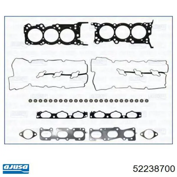 52238700 Ajusa kit superior de vedantes de motor