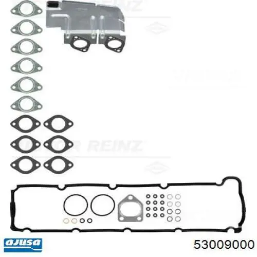 Верхний комплект прокладок двигателя 53009000 Ajusa