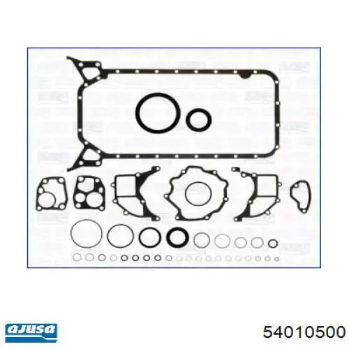 Нижний комплект прокладок двигателя Ajusa 54010500 цена, от 46.88 USD