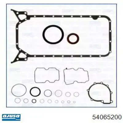 Juego completo de juntas, motor, inferior 54065200 Ajusa