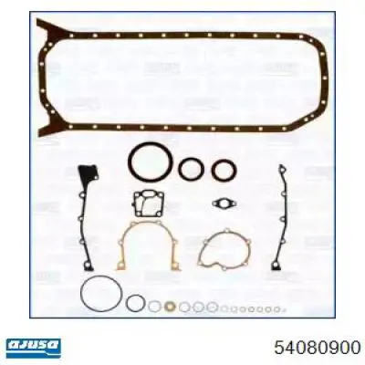 54080900 Ajusa kit inferior de vedantes de motor