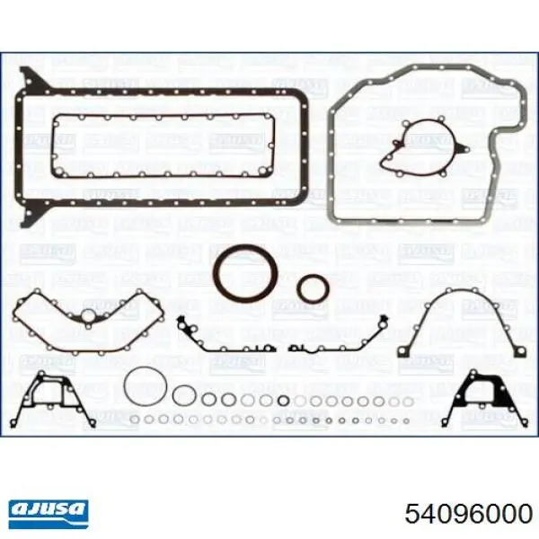 Нижний комплект прокладок двигателя Ajusa 54096000 цена, от 111.64 USD