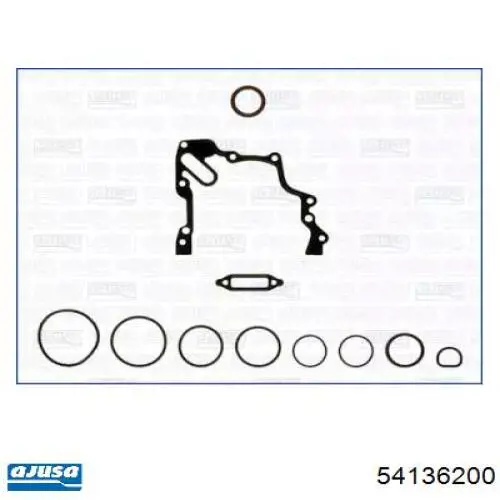 54136200 Ajusa kit inferior de vedantes de motor