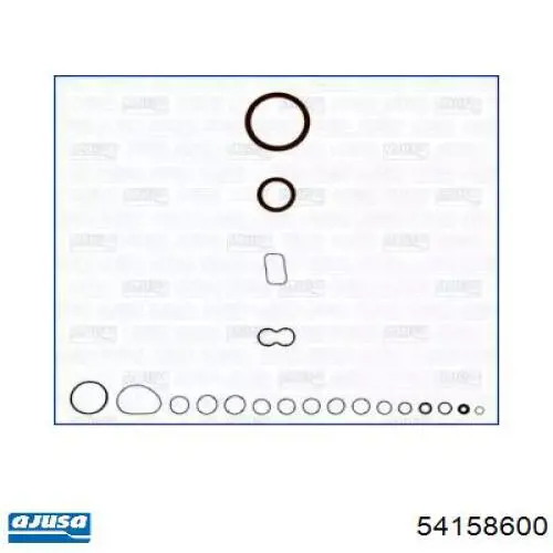 54158600 Ajusa Комплект прокладок двигателя, нижний