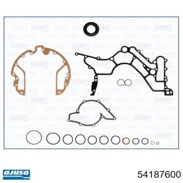 Нижний комплект прокладок двигателя Ajusa 54187600 цена, от 152.79 USD