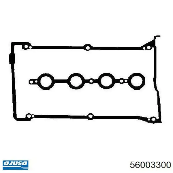 Прокладка клапанной крышки двигателя, комплект Ajusa 56003300 цена, от 8.73 USD