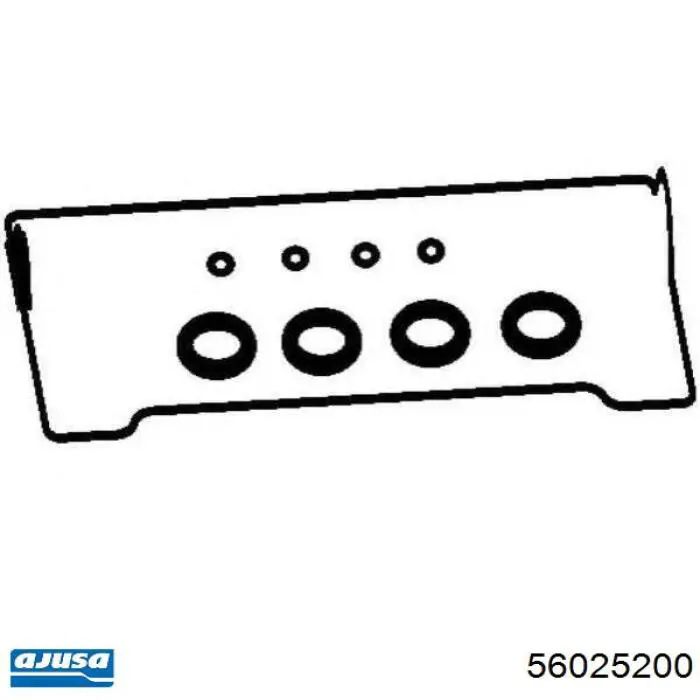 Комплект прокладок крышки клапанов 56025200 Ajusa