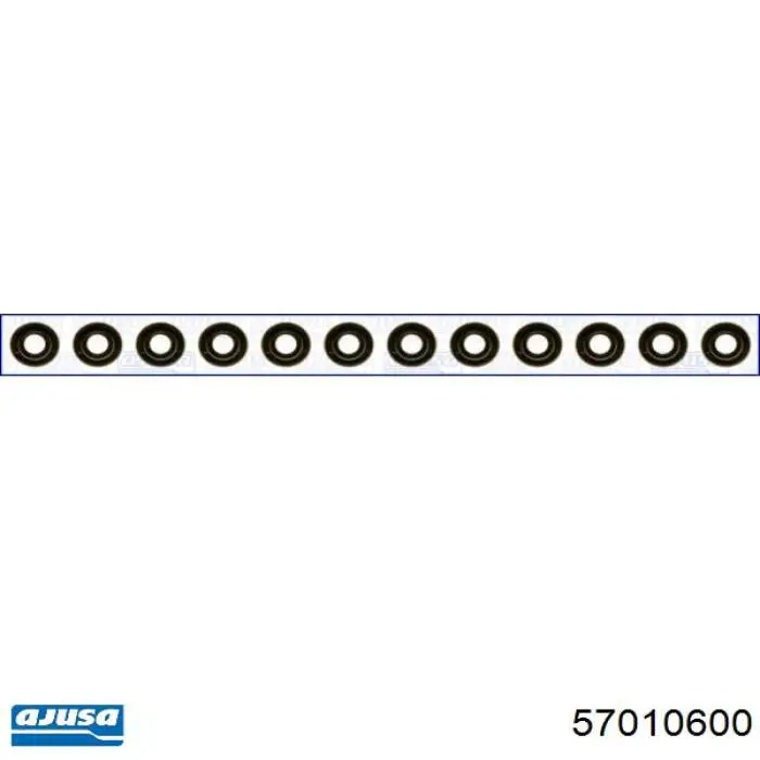 Сальник клапана (маслосъемный), впуск/выпуск, комплект на мотор 57010600 Ajusa