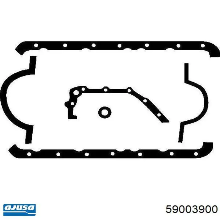 Прокладка поддона картера 59003900 Ajusa
