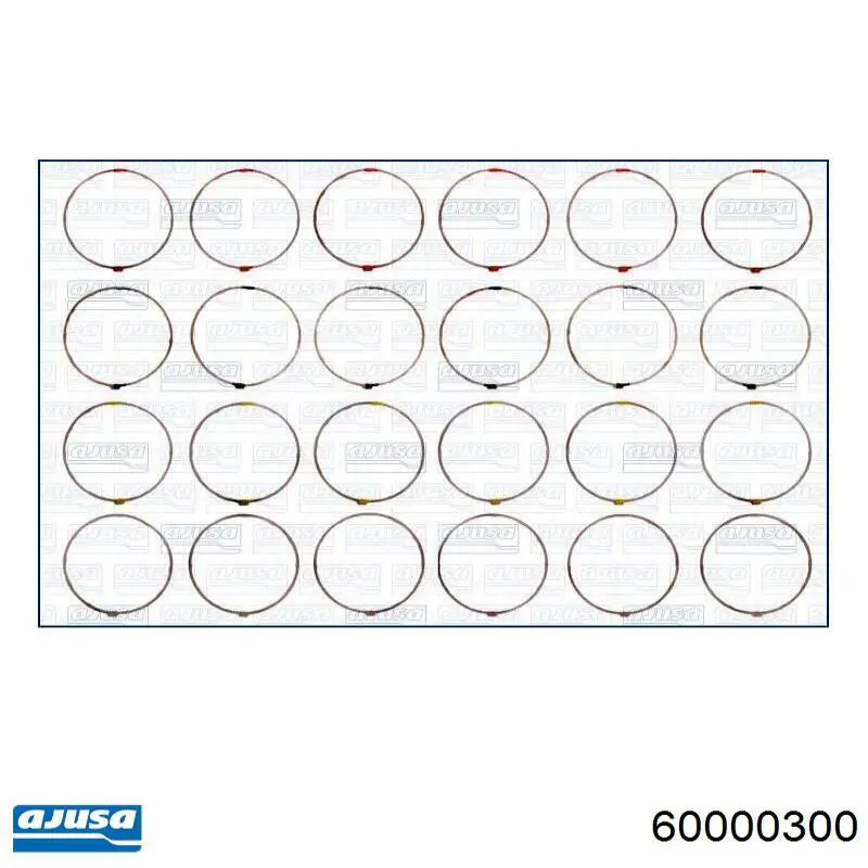 Кольцо уплотнительное под гильзу двигателя Ajusa 60000300 цена, от 13.46 USD