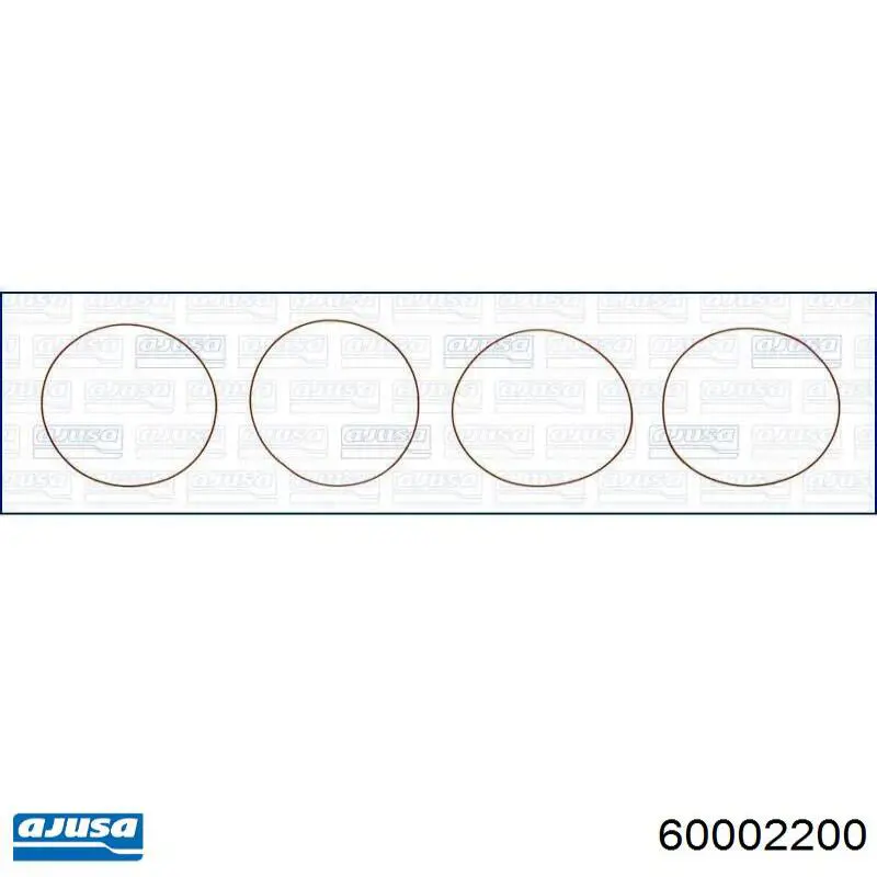 60002200 Ajusa Кольцо уплотнительное под гильзу двигателя