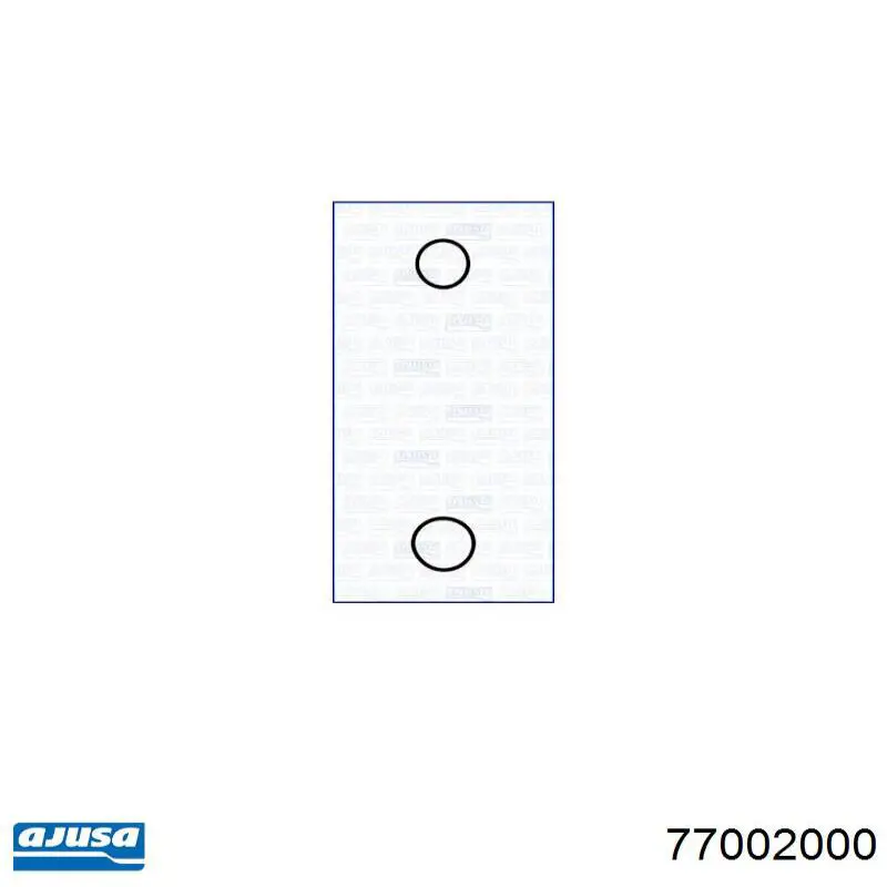 77002000 Ajusa vedante de refrigerador egr do sistema de recirculação dos gases