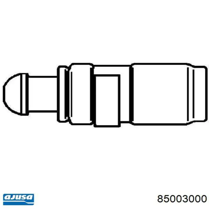 85003000 Ajusa гидрокомпенсатор (гидротолкатель, толкатель клапанов)