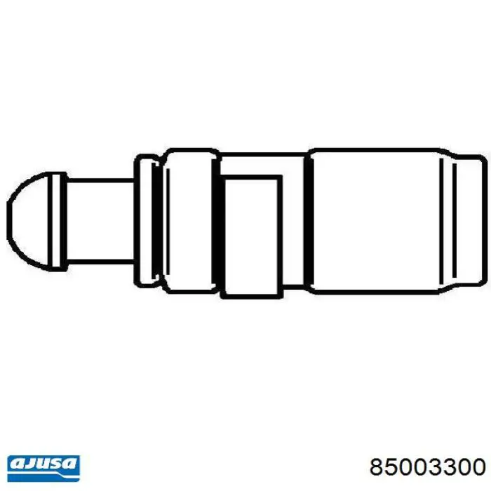 Гидрокомпенсатор (гидротолкатель), толкатель клапанов Ajusa 85003300