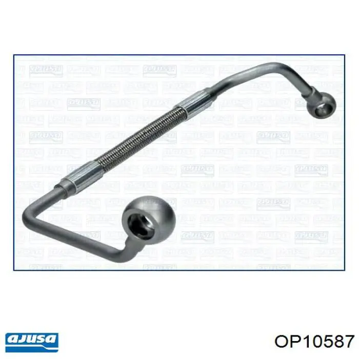 Купить 9660259080 Fiat/Alfa/Lancia Трубка (шланг) подачи масла к турбине