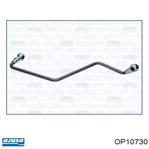 Y40114270D Mazda Подача масляная труба