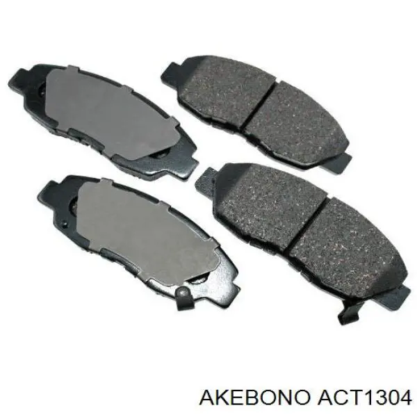 ACT1304 Akebono Колодки тормозные дисковые комплект