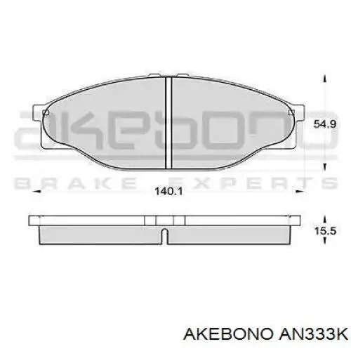 Передние тормозные колодки V91150007 Toyota