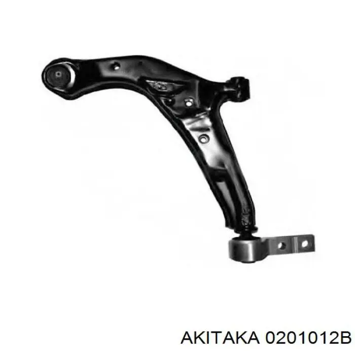 0201012B Akitaka bloco silencioso dianteiro do braço oscilante inferior