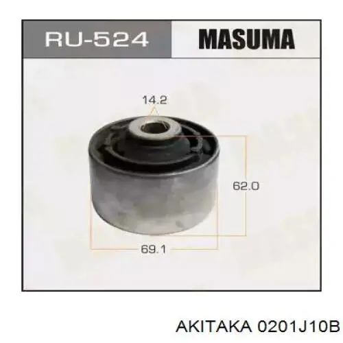 Сайлентблок переднего рычага 0201J10B Akitaka