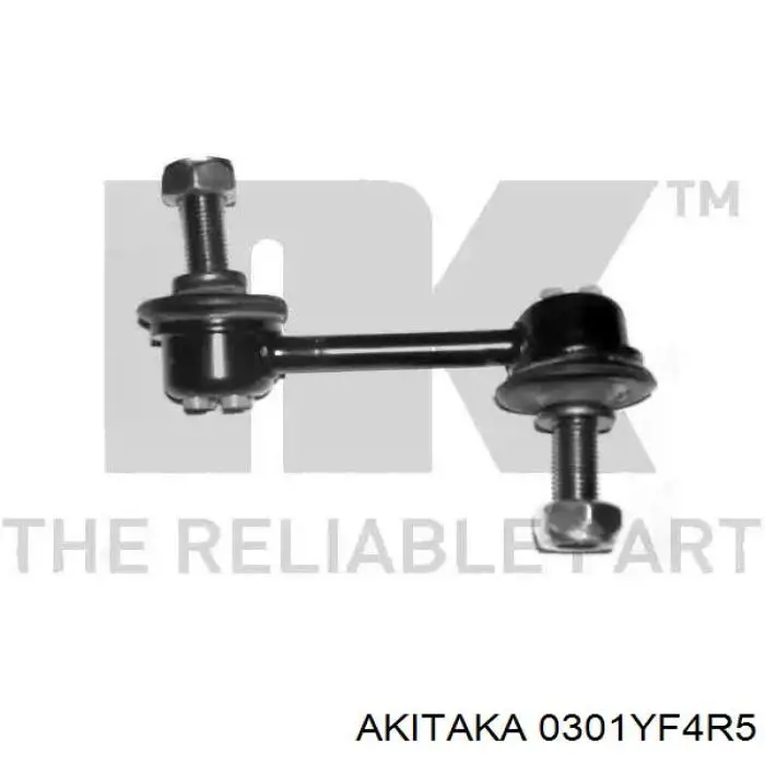 Сайлентблок заднего кулака Akitaka 0301YF4R5 цена, от 8.24 USD