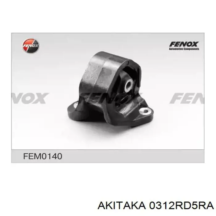 0312RD5RA Akitaka coxim (suporte traseiro de motor)