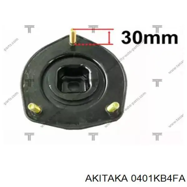 0401KB4FA Akitaka Сайлентблок амортизатора переднего