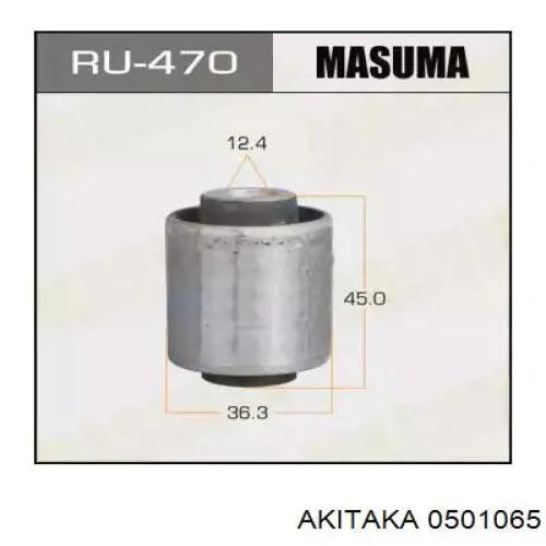 0501065 Akitaka Сайлентблок задней тяги