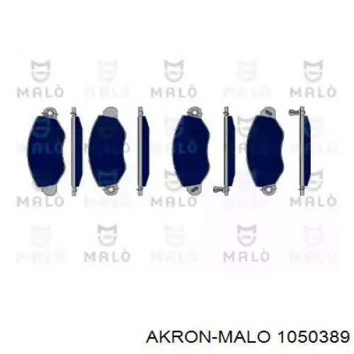 Передние тормозные колодки 1050389 Akron Malo