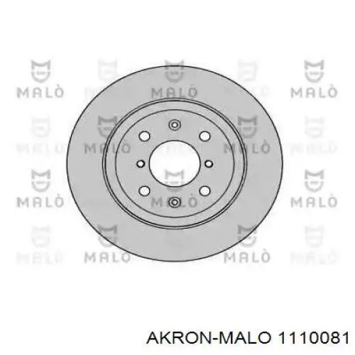 Передние тормозные диски 1110081 Akron Malo