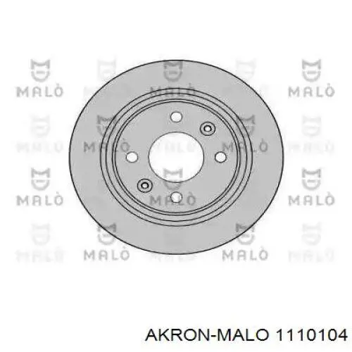 Передние тормозные диски 1110104 Akron Malo