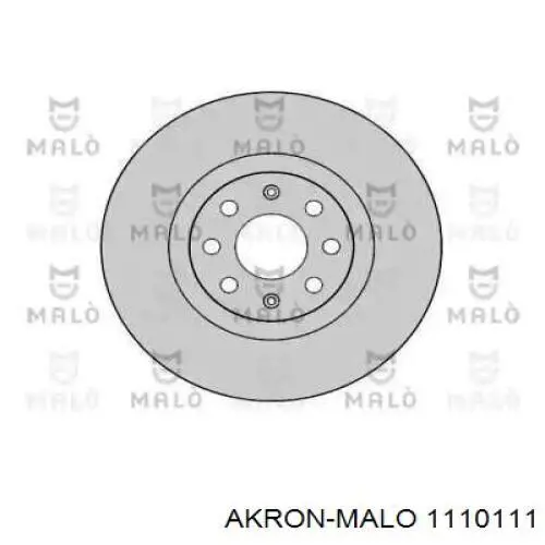 Передние тормозные диски 1110111 Akron Malo