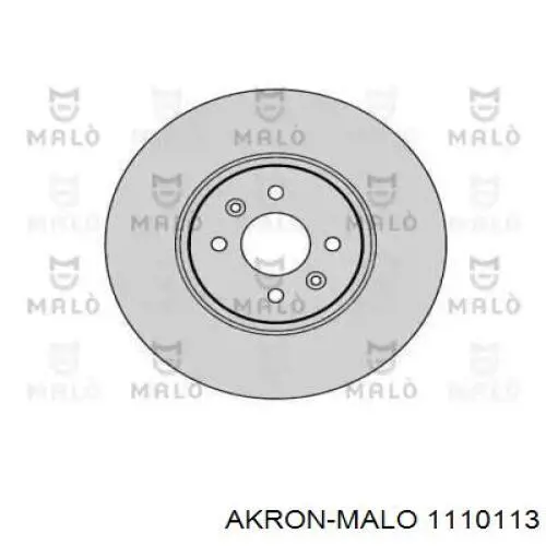 Передние тормозные диски 1110113 Akron Malo