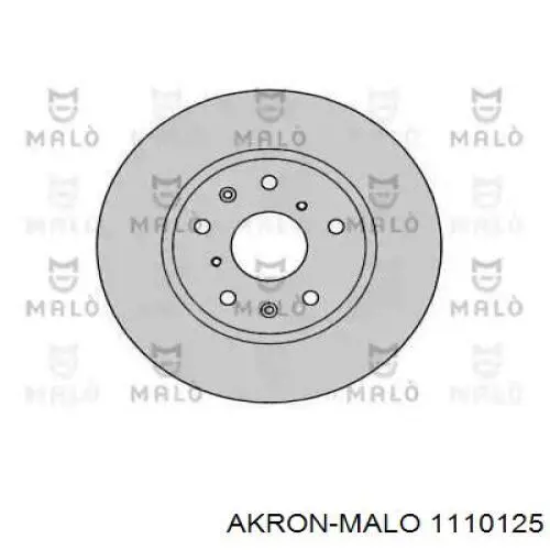 Передние тормозные диски 1110125 Akron Malo