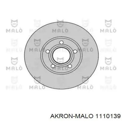 Передние тормозные диски 1110139 Akron Malo