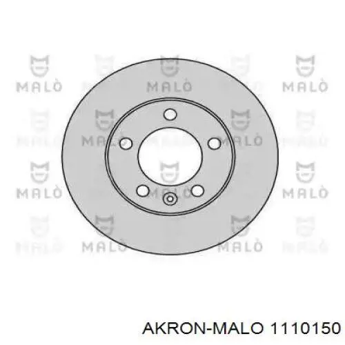 Передние тормозные диски 1110150 Akron Malo