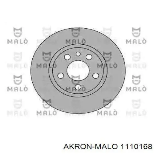 Передние тормозные диски 1110168 Akron Malo