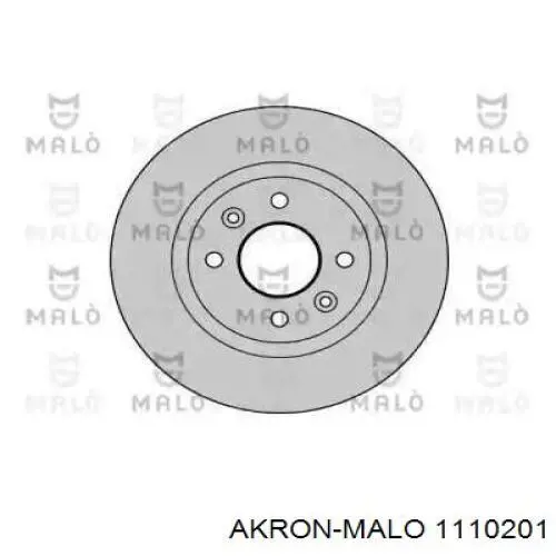 Передние тормозные диски 1110201 Akron Malo