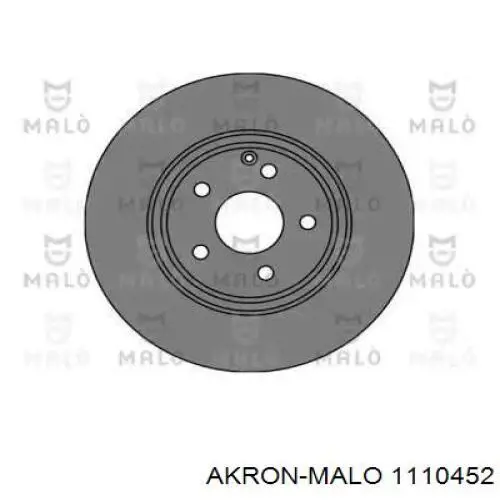 Передние тормозные диски 1110452 Akron Malo