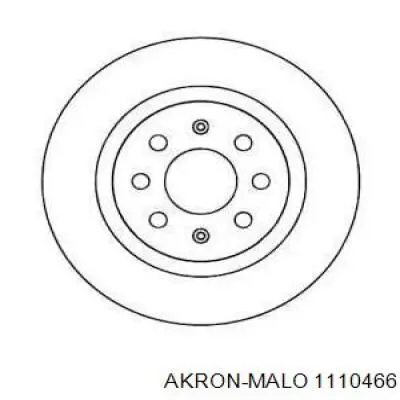 Тормозные диски 1110466 Akron Malo